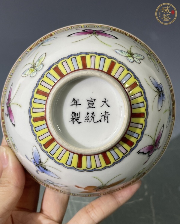 古玩陶瓷粉彩碗真品鑒賞圖