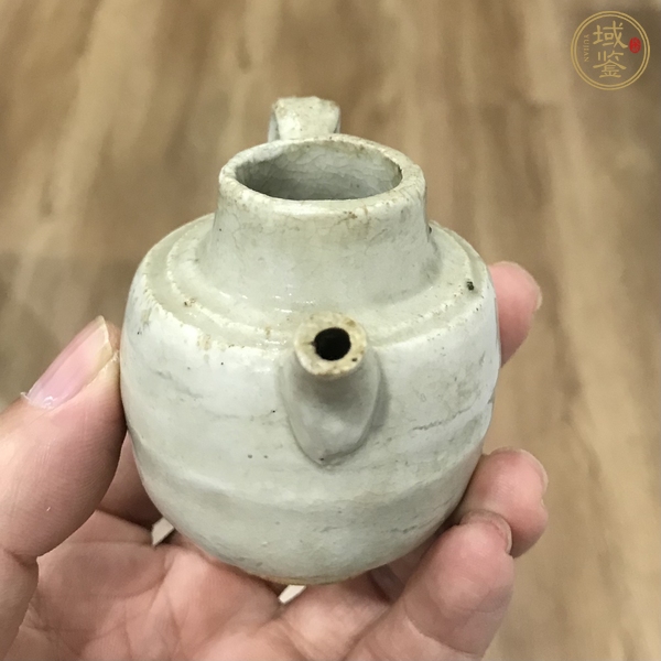 古玩陶瓷青白釉小執(zhí)壺真品鑒賞圖