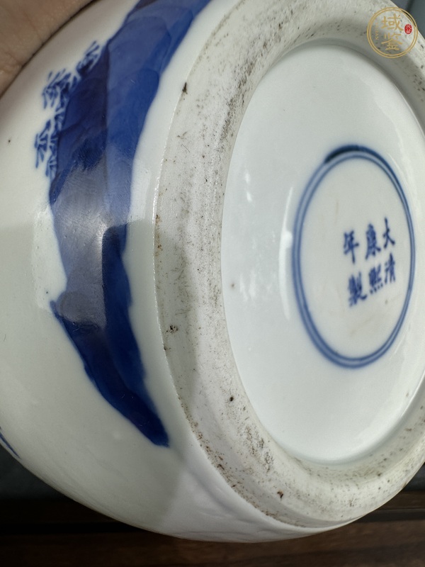 古玩陶瓷青花蓋罐真品鑒賞圖