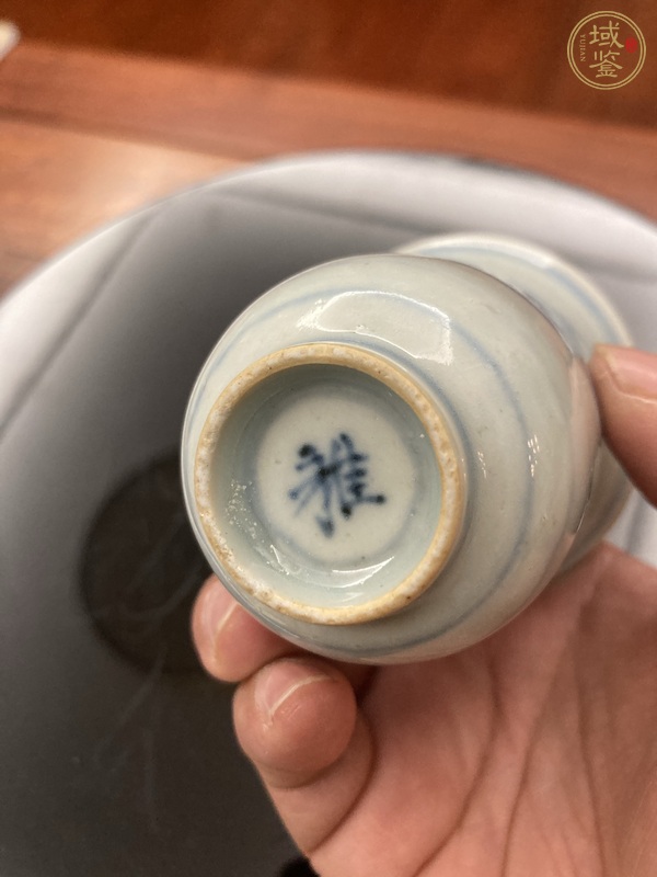 古玩陶瓷青花杯真品鑒賞圖