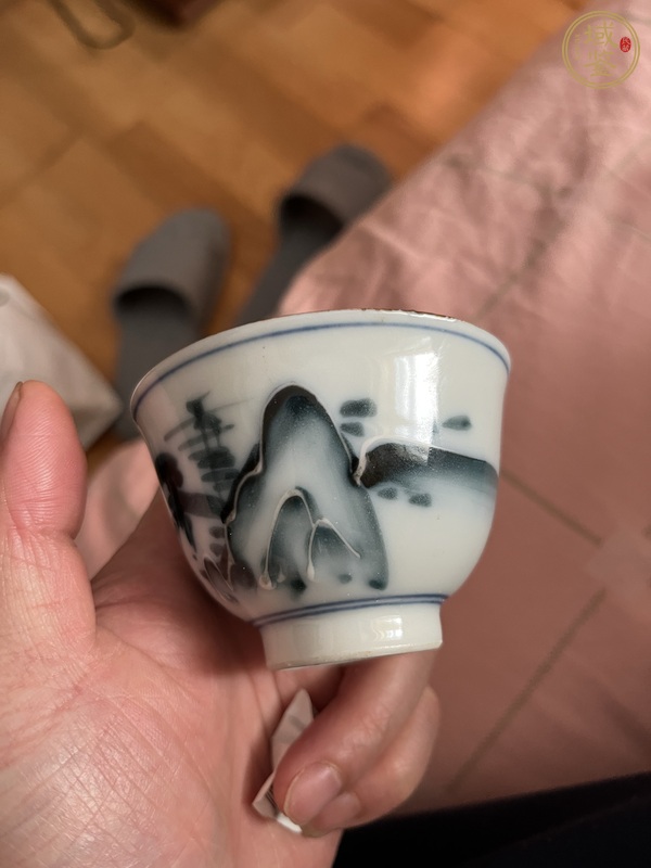 古玩陶瓷杯真品鑒賞圖