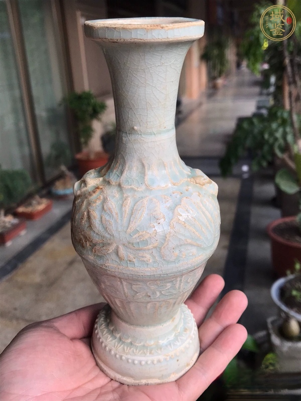 古玩陶瓷影青瓶真品鑒賞圖