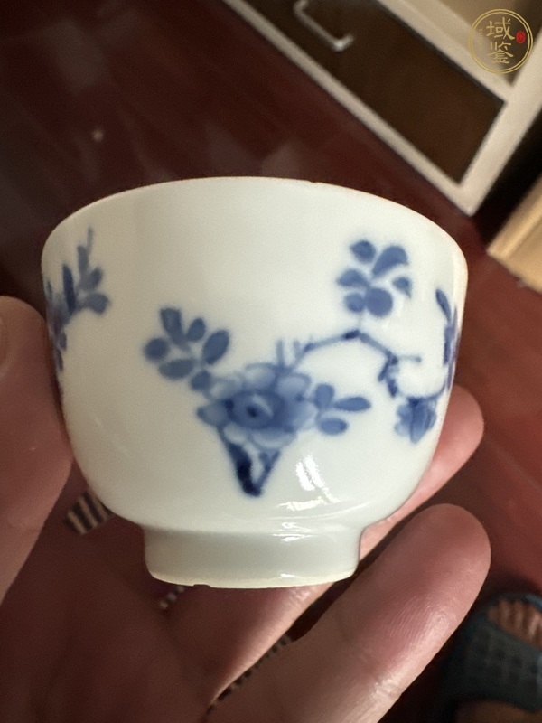 古玩陶瓷青花杯真品鑒賞圖