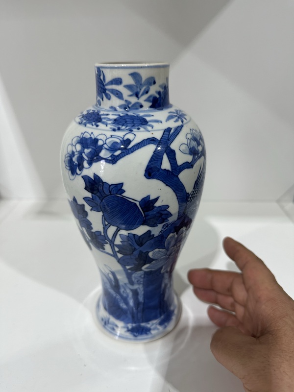 古玩陶瓷青花瓶拍賣,當前價格3800元
