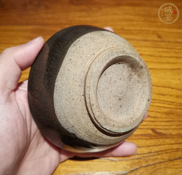 古玩陶瓷茶葉末釉盞茶碗真品鑒賞圖