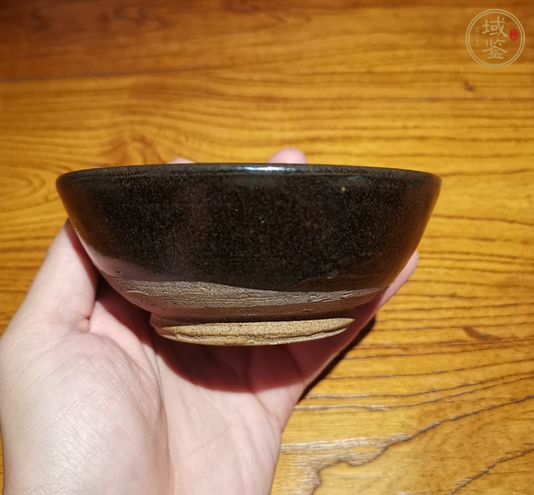 古玩陶瓷茶葉末釉盞茶碗真品鑒賞圖