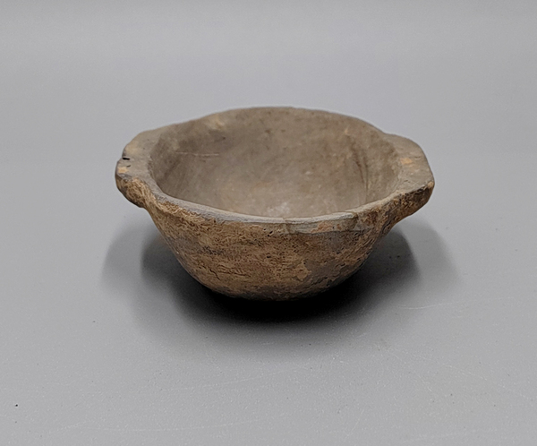 古玩陶瓷館藏級(jí)形珍品漢代灰陶羽殤杯拍賣,當(dāng)前價(jià)格980元
