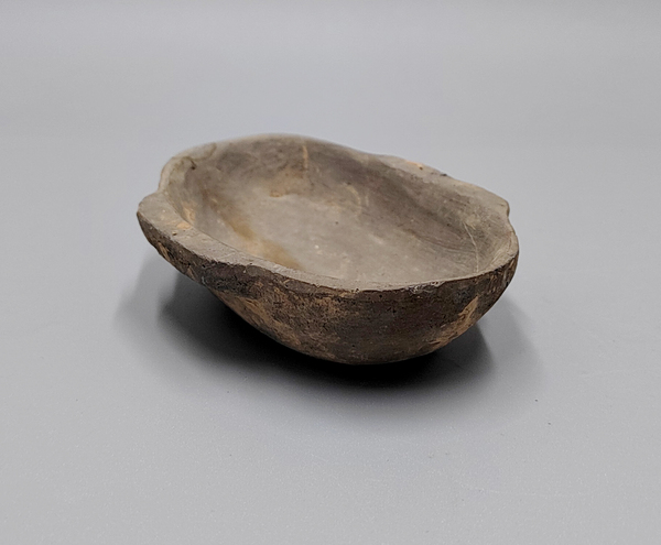 古玩陶瓷館藏級(jí)形珍品漢代灰陶羽殤杯拍賣,當(dāng)前價(jià)格980元