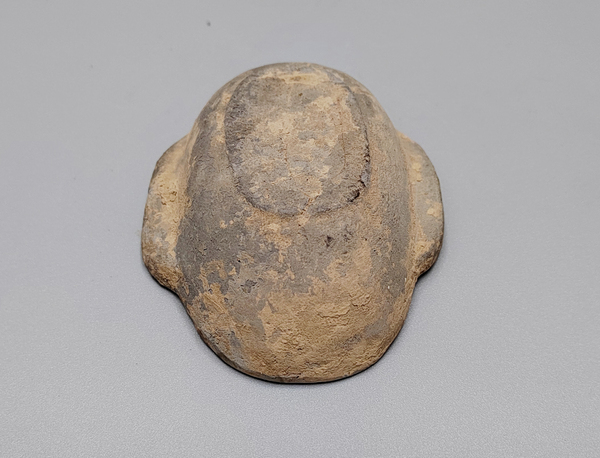 古玩陶瓷館藏級(jí)形珍品漢代灰陶羽殤杯拍賣,當(dāng)前價(jià)格980元