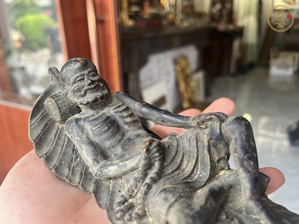 古玩雜項(xiàng)銅瘦骨羅漢真品鑒賞圖