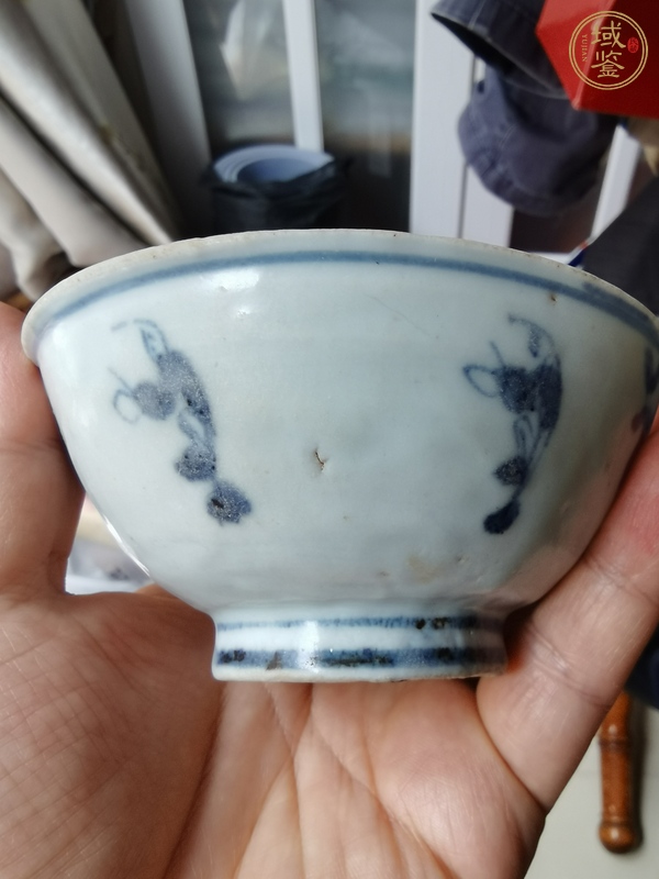 古玩陶瓷青花杯真品鑒賞圖