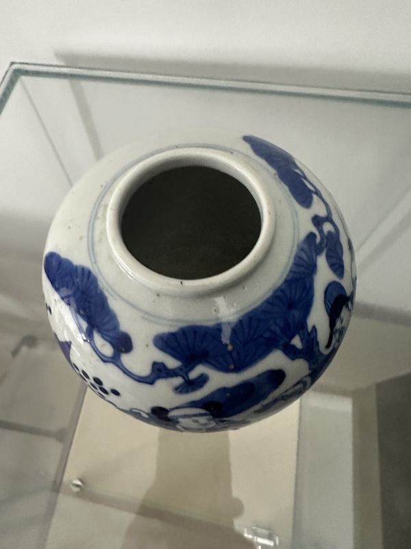 古玩陶瓷青花人物故事紋茶葉罐拍賣,當(dāng)前價格1680元