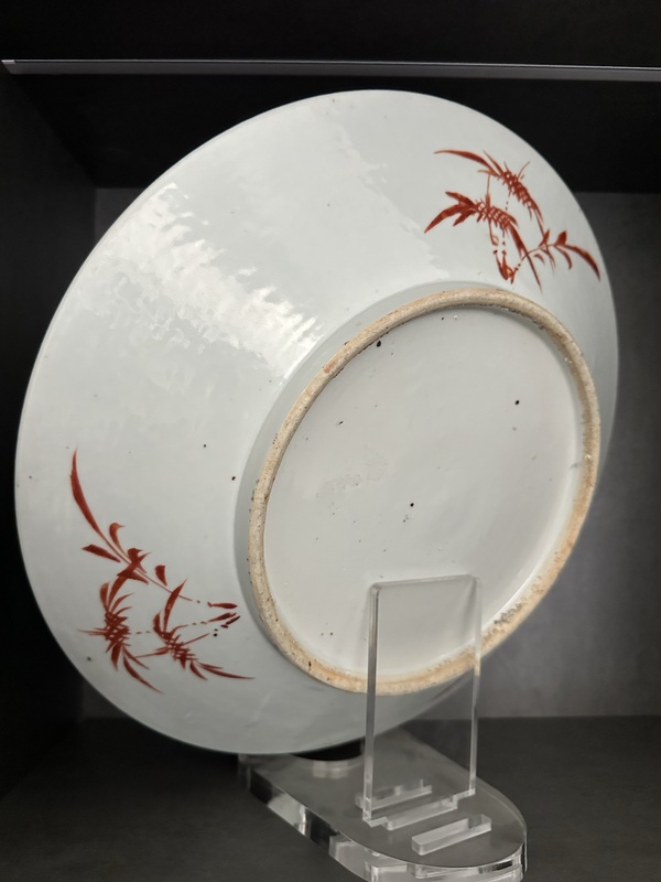 古玩陶瓷粉彩瓜瓞綿綿圖大盤拍賣,當(dāng)前價格6980元