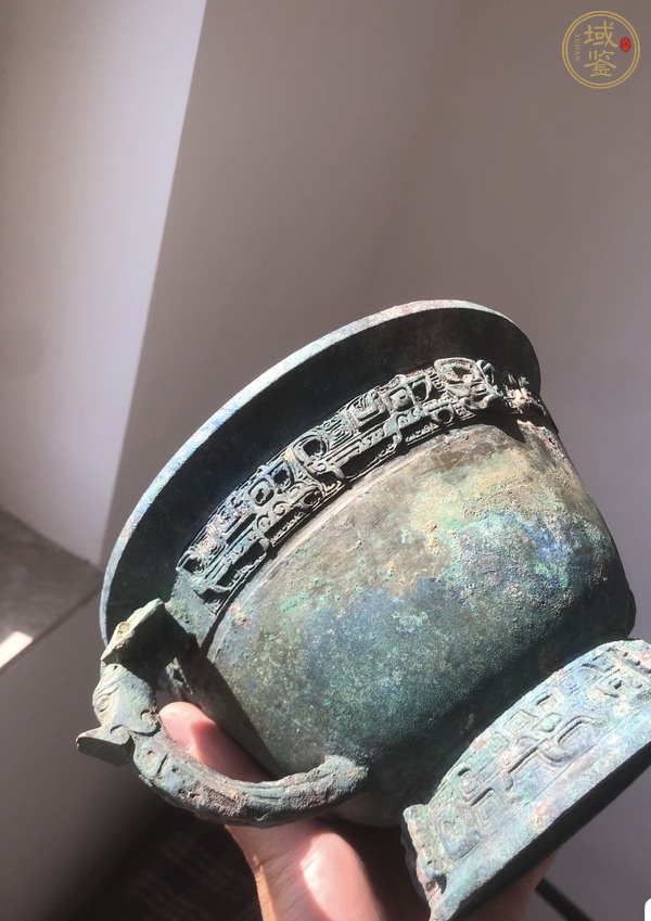 古玩銅器銅鼎真品鑒賞圖