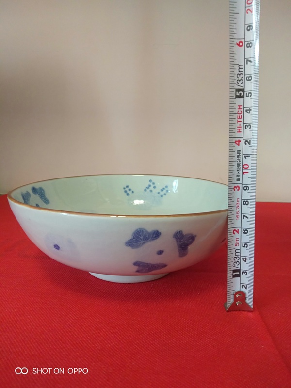 古玩陶瓷青花花卉紋碗拍賣,當前價格268元