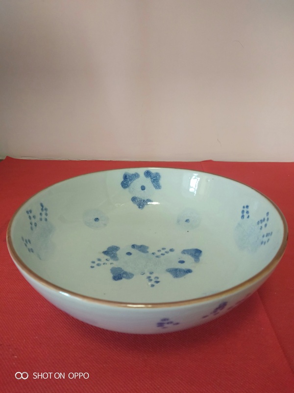 古玩陶瓷青花花卉紋碗拍賣,當前價格268元
