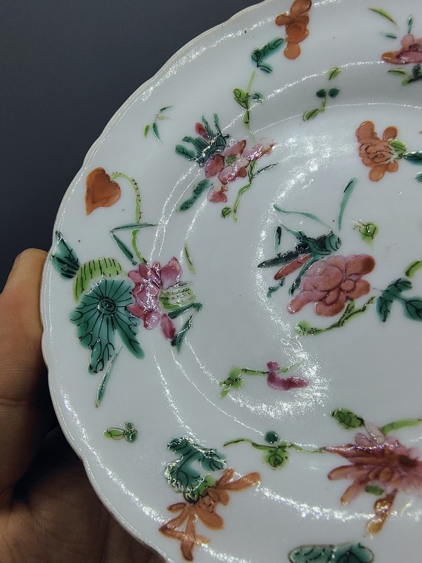 古玩陶瓷道光年制精品?粉彩飛黃騰達紋花口盤拍賣,當前價格0元