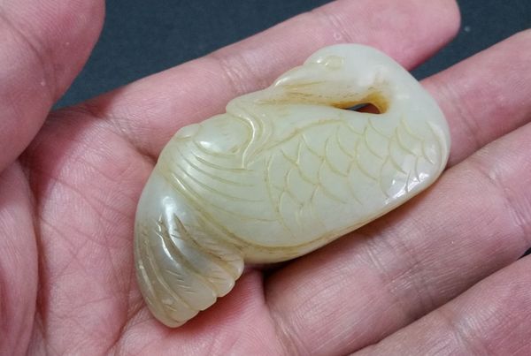古玩玉器和田玉鳳鳥拍賣,當前價格428元