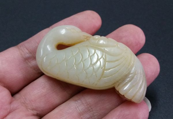 古玩玉器和田玉鳳鳥拍賣,當前價格428元