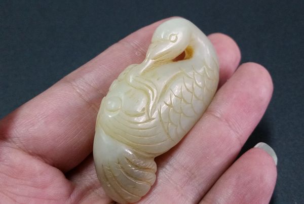 古玩玉器和田玉鳳鳥拍賣,當前價格428元
