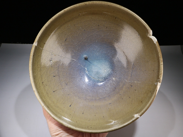 古玩陶瓷鈞窯青釉大碗拍賣,當前價格1980元