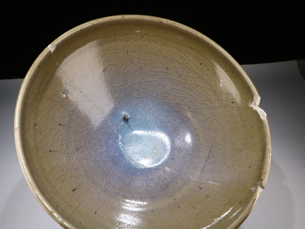古玩陶瓷鈞窯青釉大碗拍賣,當前價格1980元