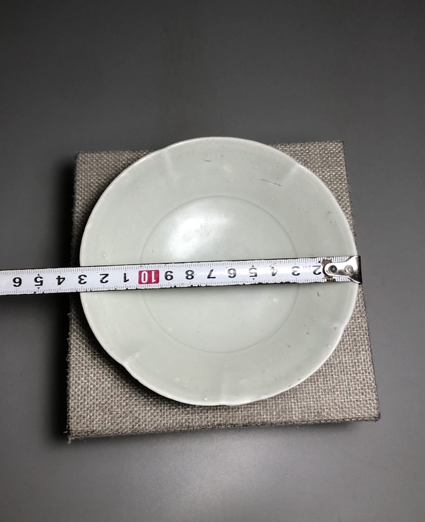 古玩陶瓷北宋,影青釉花口洗拍賣,當前價格2600元