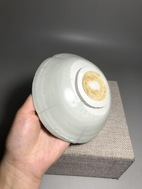 古玩陶瓷北宋,影青釉花口洗拍賣,當前價格2600元