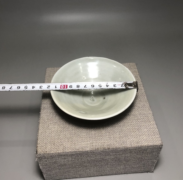 古玩陶瓷宋,青白釉斗笠盞拍賣(mài),當(dāng)前價(jià)格1200元