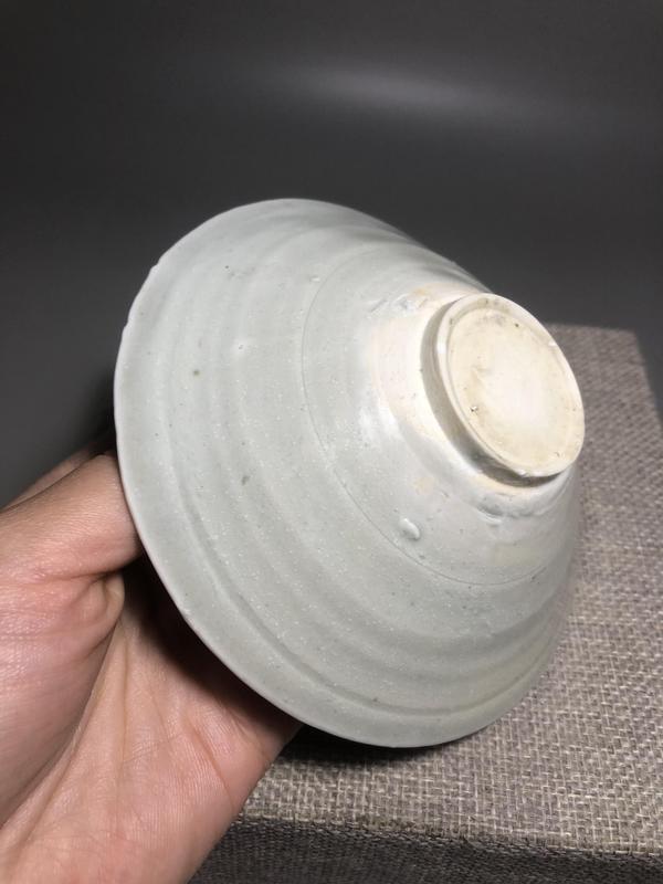 古玩陶瓷宋,青白釉斗笠盞拍賣(mài),當(dāng)前價(jià)格1200元