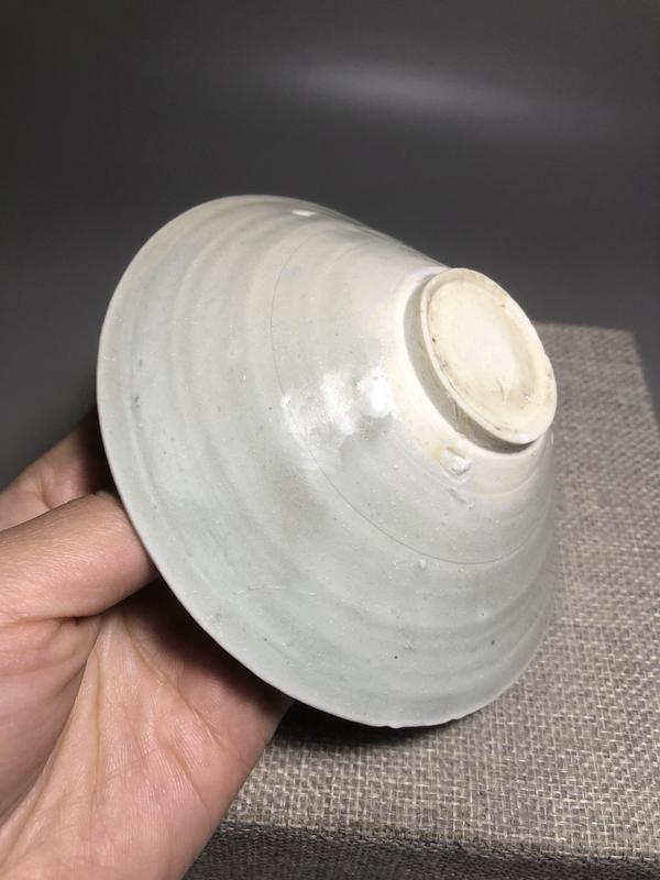古玩陶瓷宋,青白釉斗笠盞拍賣(mài),當(dāng)前價(jià)格1200元