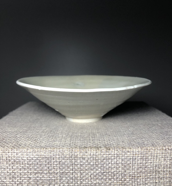 古玩陶瓷宋,青白釉斗笠盞拍賣(mài),當(dāng)前價(jià)格1200元