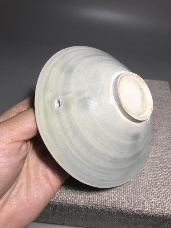 古玩陶瓷宋,青白釉斗笠盞拍賣(mài),當(dāng)前價(jià)格1200元