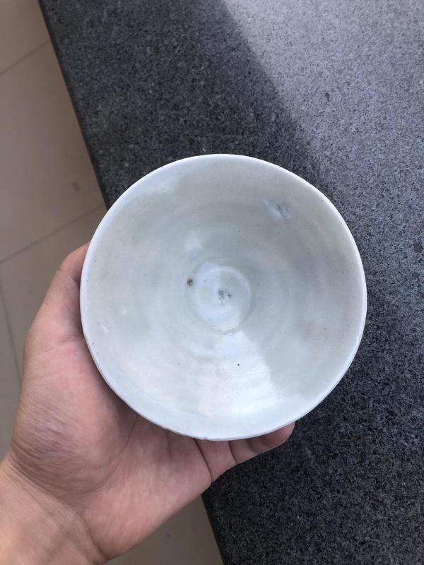 古玩陶瓷宋,青白釉斗笠盞拍賣(mài),當(dāng)前價(jià)格1200元