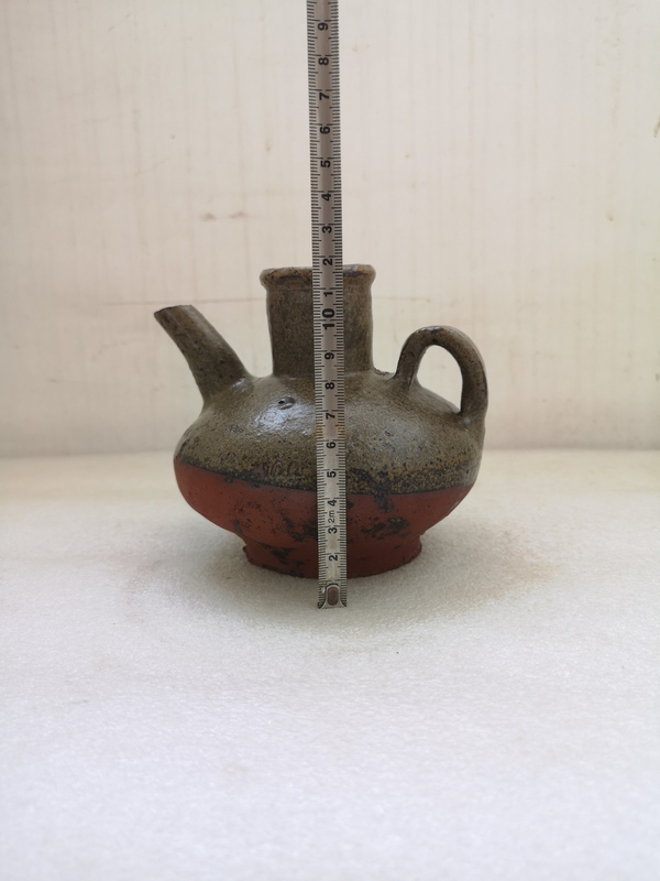 古玩陶瓷茶葉末釉執壺拍賣,當前價格789元