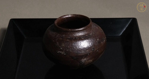 古玩陶瓷洪塘窯茶入真品鑒賞圖