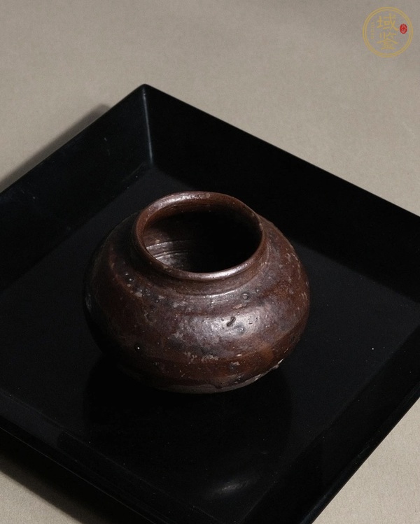 古玩陶瓷洪塘窯茶入真品鑒賞圖