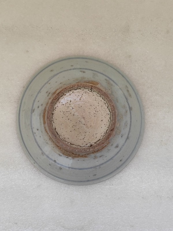古玩陶瓷晚明青花盤拍賣,當前價格789元