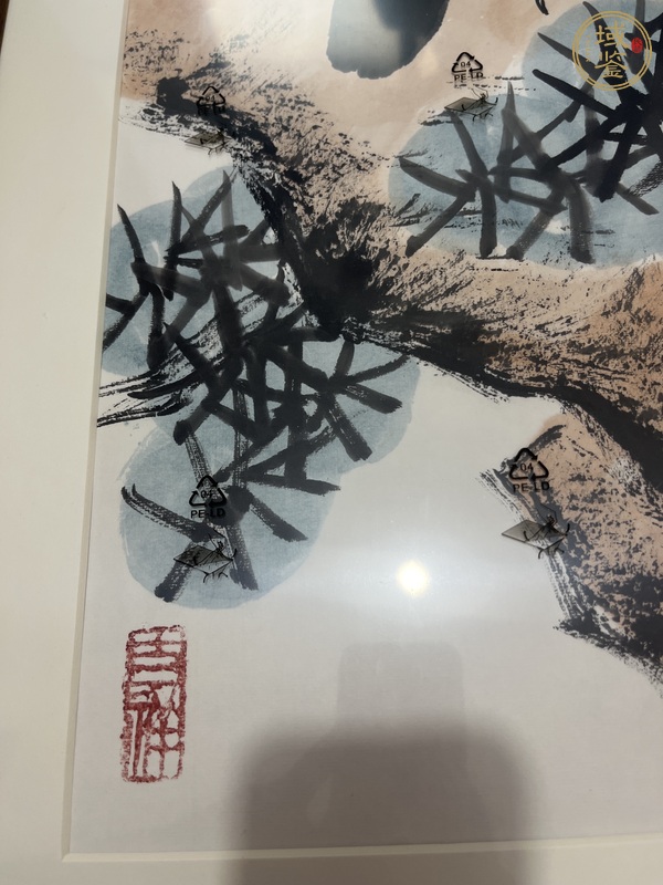 古玩字畫谷寶玉老鷹真品鑒賞圖