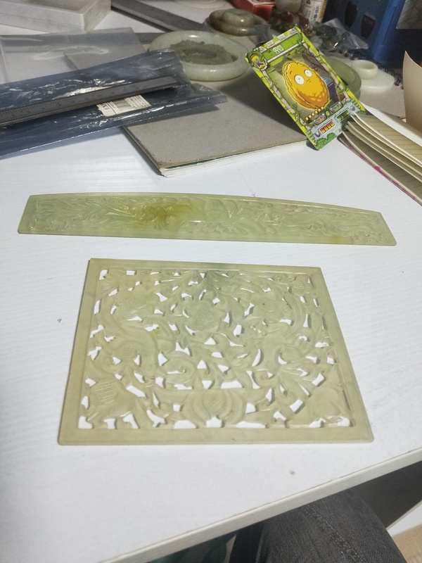 古玩玉器清 玉嵌飾拍賣,當前價格1800元