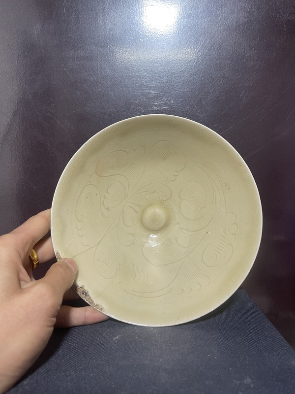 古玩陶瓷宋南定劃花斗笠碗拍賣,當(dāng)前價格7500元