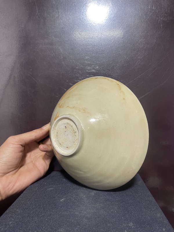 古玩陶瓷宋南定劃花斗笠碗拍賣,當(dāng)前價格7500元