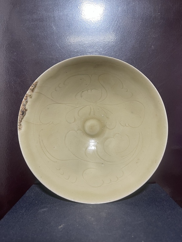古玩陶瓷宋南定劃花斗笠碗拍賣,當(dāng)前價格7500元