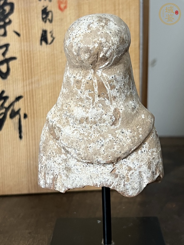 古玩陶瓷風(fēng)帽俑真品鑒賞圖