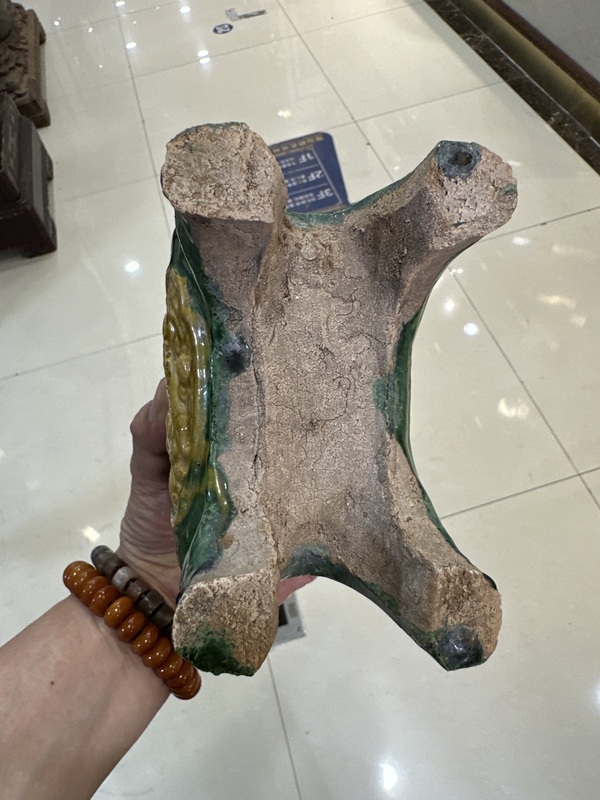 古玩陶瓷三彩爐拍賣,當前價格12888元
