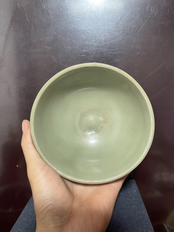 古玩陶瓷元龍泉刻仰蓮?fù)肱馁u,當(dāng)前價(jià)格6500元