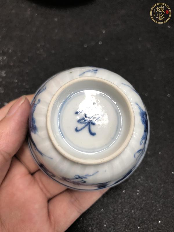 古玩陶瓷青花鳳紋碟  真品鑒賞圖