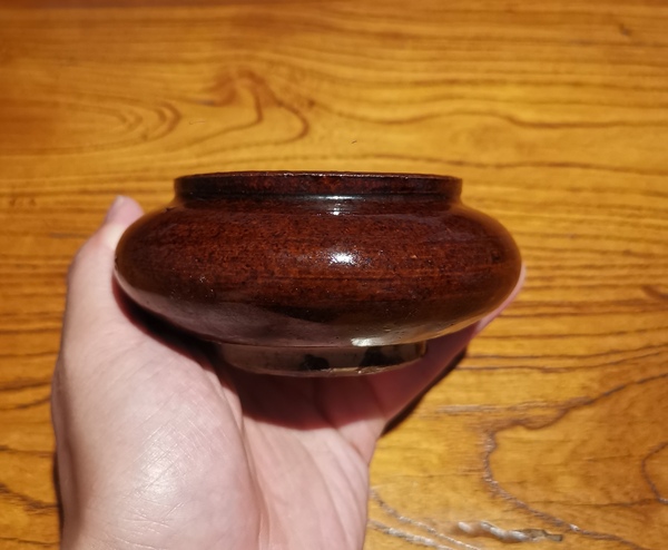 古玩陶瓷元紅釉水洗拍賣,當(dāng)前價(jià)格7800元