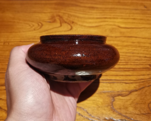 古玩陶瓷元紅釉水洗拍賣,當(dāng)前價(jià)格7800元