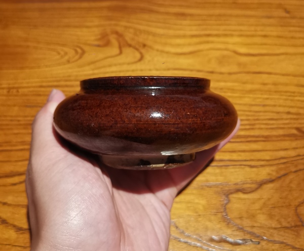 古玩陶瓷元紅釉水洗拍賣,當(dāng)前價(jià)格7800元
